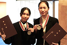 外国人技能実習生修得技能五輪大会優秀賞